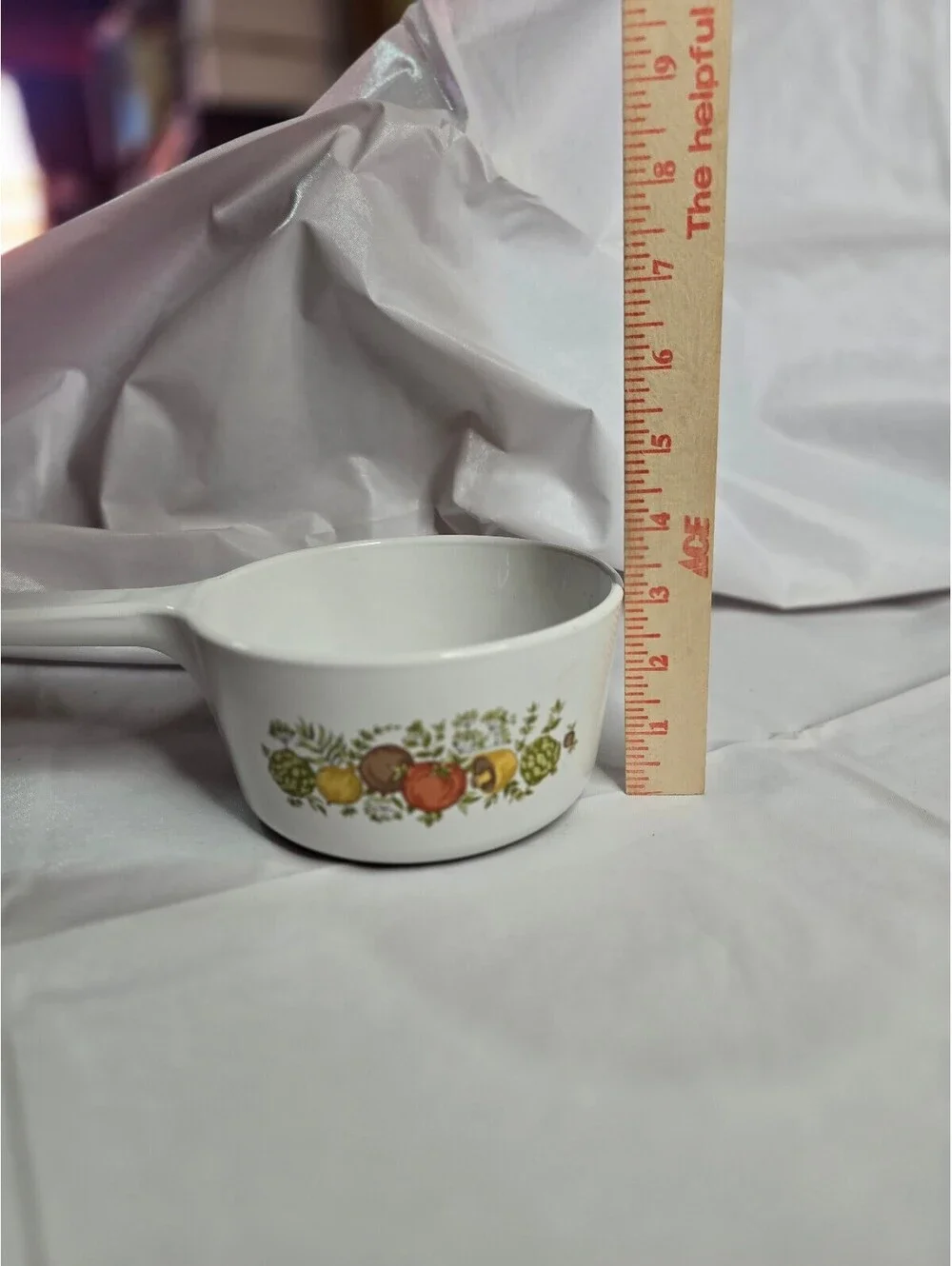 Vintage CorningWare Spice O' Life RangeToppers 1-Qt Saucepan N-1-B Stovetop